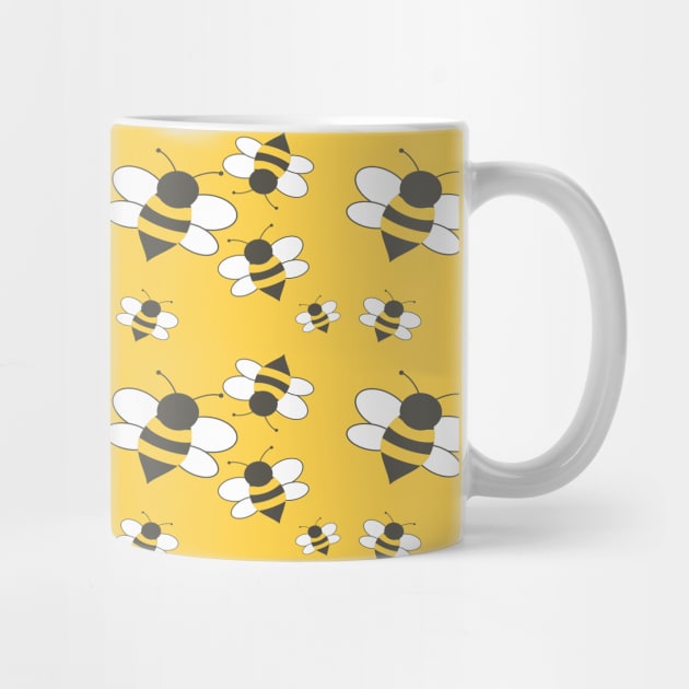 Bee Pattern by DragonTees